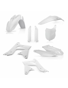 KIT PLÁSTICOS COMPLETO ACERBIS KAWASAKI KX-F 250 2013-2016 - BRANCO